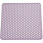 Tapis de Protection pour éVier en Silicone, Tapis de SéChage pour Vaisselle, pour Ustensiles de Cuisine et Vaisselle (Violet) - pourpre-A2