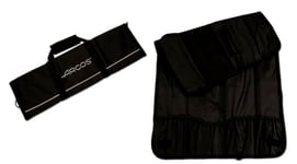 Arcos Trousse Couteaux - Trousse Couteaux to 8 pièces - 100% Polyester 500 x 510 mm - Couleur Noir (Couteaux Non Inclus)