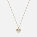 Coach Heart Gold-Tone Pendant Necklace