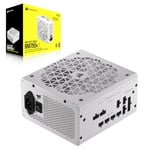 CORSAIR RM750x SHIFT Fully Modular ATX Power Supply - 80 PLUS Gold - ATX 3.0 - PCIe 5.0 - Zero RPM - Modular Side Interface - White