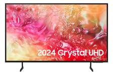 Samsung 2024 75" DU7100 Crystal UHD 4K HDR Smart TV Black