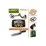 Pack : Détecteur de métaux Garrett ace 400i + Pelle couteau Edge Digger