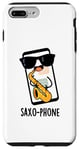 Coque pour iPhone 7 Plus/8 Plus Saxo-phone Funny Cell Phone Pun