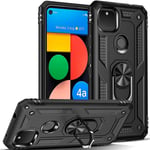 For Google Pixel 4a Case Kickstand Shockproof Ring Cover 