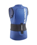 Salomon - Salomon Flexcell Pro Vest Jr BLÅ - Juniorryggskydd - Blå - JM