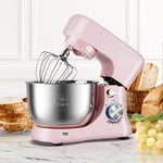 ECSWP Automatic Whisk Hand Food Mixer Electric Stand Mixers Handheld Flour Bread Egg Beater Blenders with Bowl (Color : B)