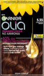 ⭐️✅GARNIER OLIA PERMANENT COLOUR CHOCOLATE BROWN 5.35 VEGAN FORMULA✅️⭐