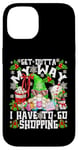 iPhone 14 Funny Gnome Christmas Shopping Crew Motif For Xmas Shopping Case