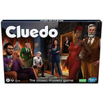 Cluedo Board Game for Children Aged 8 and Up, Reimagined Classic for 2-6 Players, Detective Mystery Games for Adults, Family and Friends