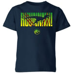 Jurassic Park Run! Kids' T-Shirt - Navy - 7-8 Years - Navy