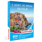 Dakotabox - Coffret cadeau 3 jours de break en Italie - Idée cadeau évasion - Deux nuits avec ou sans petits-déjeuners pour 2