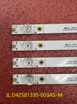 kit 4 PCS For 1 TV Kit 4pcs 8LED LED bande de rétro-éclairage Pour HISENSE H43A6100 43H6E JL.D42581330-003AS-M HISENSE43-4X8 43RGE JHD425S1U51 Nipseyteko