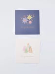 John Lewis Star & Tree Large Square Charity Christmas Cards, Box of 10