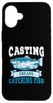 Coque pour iPhone 16 Plus Casting Dreams Attraper des poissons