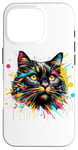 iPhone 16 Pro Splash Art York Chocolate Cat Case