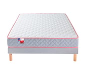 Matelas + sommier 140x190 cm MERINOS GUINGUETTE