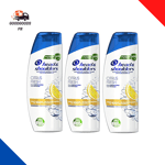 Head & Shoulders Shampooing Antipelliculaire Citrus Fresh 3X500Ml