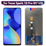 For Tecno Spark 10 Pro LCD Display Screen Touch Digitizer Replacement Black