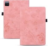 Coque Pour Tablette Xiaomi Pad 6 Pro/Xiaomi Pad 6 11 Pouces 2023 Pu Cuir Flip Case Housse Étui Tablette Xiaomi Pad 6 Pro/Xiaomi Pad 6 Cover Avec Portefeuille Support Fonction, Rose[Lle245010]