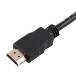 HDMI Male to HDMI A type Female Adapter Converter Extension Cable With Screw Hol