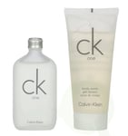 Calvin Klein CK One Giftset 150 ml Edt 50ml/Body Wash 100ml