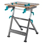 wolfcraft 6870000 - Établi de Serrage et de Bricolage Réglable en Hauteur - Master 650 Ergo