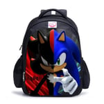 Sonic the Hedgehog Ryggsäck för Pojkar Skolväska C M