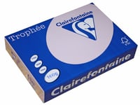 Clairefontaine Lot de 5 Ramettes 250 Feuilles Papier 160g A4 LILA