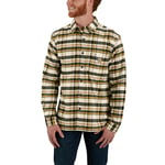 Carhartt rutete Flanellskjorte, Herre, Malt, XL