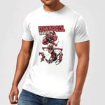T-Shirt Homme Deadpool Family Corps Marvel - Blanc - 5XL - Blanc