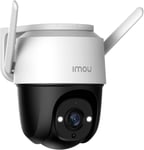 PTZ IP Caméra Surveillance WiFi Extérieure Sans Fil 1080P, Étanche 360° Vision Nocturne Couleur Détection Humaine AI 2xSpot LED et Sirène Audio Bidirectionnel Compatible Alexa (Cruiser 2MP)