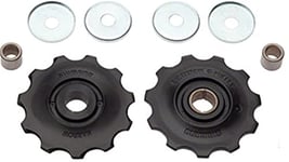 SHIMANO Spares Alivio RD-M430 tension and guide pulley set, Black, One Size, Y5XG98060