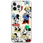 ERT GROUP Coque de téléphone Portable pour Iphone 12/12 Pro Original et sous Licence Officielle Disney Motif Minnie 076 Parfaitement adapté à la Forme du téléphone Portable, Coque en TPU