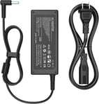 Chargeur Hp Ordinateur Portable 45W Chargeur Pc Pour Hp Elitebook 840 850 250 255 G3 G4 G5 G6 G7 G8 Pavilion X360 Notebook 13 14 15 Série 741727-001 Adaptateur Alimentation 19.5V 2.31A 4.5Mmx3.0Mm