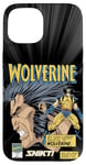 Coque pour iPhone 15 Wolverine, classique de Marvel Comics, Logan