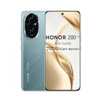 HONOR 200 Smartphone, 5G Mobile Phone, 6.7 inch, 5200 mAh 100W fast charging, 50MP triple main camera, ultra-thin 7.7mm, eye protection screen, Emerald Green