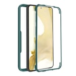 Case for Samsung Galaxy S22 Plus Plexiglas Back and Polymer Front green