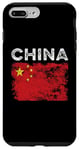 iPhone 7 Plus/8 Plus China Flag Distressed - Men Women Kids - Chinese Flag Case