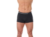 Brubeck Bx10430 Men's Boxer Shorts Comfort Wool Graphite L