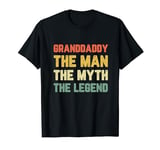 Granddaddy The Man The Myth Legend Vintage Retro Grand-Daddy T-Shirt