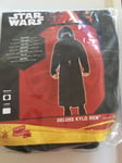 Boys Kylo Ren Costume Kids Disney Star Wars Fancy Dress Outfit Deluxe - Age 5-6