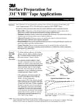 3m™ vhb™ dobbeltsidig tape 4611f, 19 mm x 3 m, 48 stk/krt