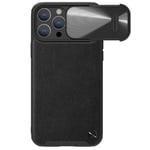 Nillkin CamShield Leather Case S Magnetic Camera Cover For iPhone 14 Pro Max/14+