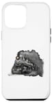 Coque pour iPhone 12 Pro Max Locomotive à vapeur Train Train Train Big-Boy Train 4014