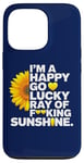 iPhone 13 Pro I'm A Happy Go Lucky Ray Of Fucking Sunshine Shirt Sunflower Case