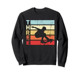 Skateboarder 3rd Birthday Skater Skateboarding 3 Year Old Sweatshirt