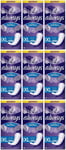 9 x Always Dailies Panty Liners Long Plus Fresh Protect Odour Neutralise 38 Pack