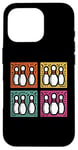 Coque pour iPhone 16 Pro Bowling Pins Pop Art Vintage Bowling Sports Lover