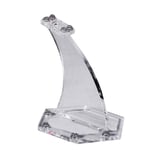 SENG Acrylic Show Bracket, Display Stand Holder Rack for X Wing Fighter, Compatible with Lego 75273/75149 /75218