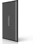 Disque Dur Externe Portable 320Go 2.5'' USB 3.0 Ultra Fin Tout-Aluminium Stockage HDD pour Xbox One, PS4, PC, Mac, Laptop, Ordinateur de Bureau, Ordinateur Portable, Wii U, TV, Windows (Gris)